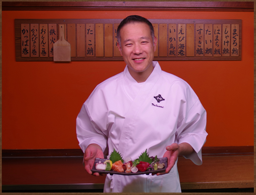 Reservierung Reservation Online reservieren jetzt Tisch buchen Japanese Chef Sushi Master Japanese cook Original Japanese Sushi bar Sushi counter